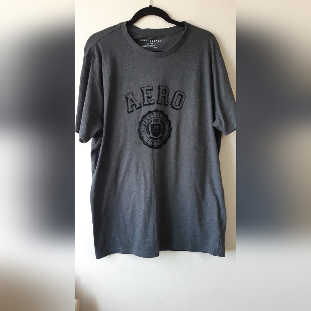 Aeropostale Grey Mens Tshirts Large